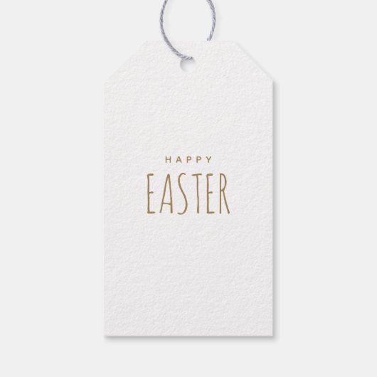 Verhoogde pakketten Pasen Cadeaulabel (Achterkant)