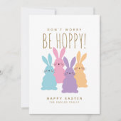 Verhoogde pakketten Pasen Feestdagenkaart (Voorkant)