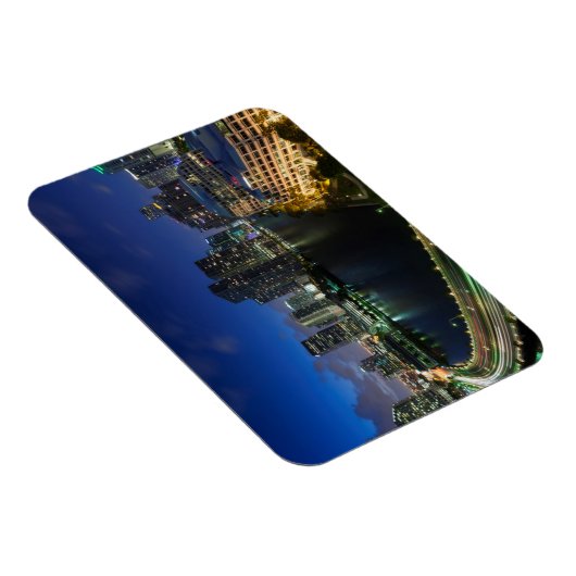 Verhoogde skyline van Brickell Key Magneet (Rechterzijde)