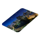 Verhoogde skyline van Brickell Key Magneet (Linkerzijde)