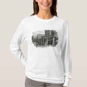 Verhoogde spoorweg in Greenwich Street, New York T-shirt