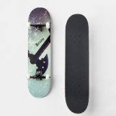Verhoogde strijdbijl persoonlijk skateboard (Voorkant)