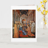 Verhouding van St. Lawrence door Fra Angelico Kaart (Gele Bloem)