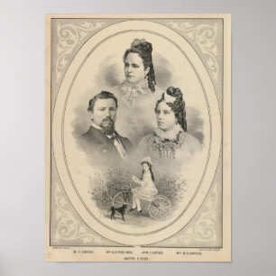 Verhoudingen van de familie Curtiss & Todd Poster