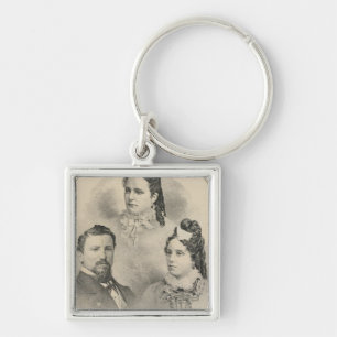 Verhoudingen van de familie Curtiss & Todd Sleutelhanger