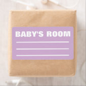 Verhuis etiketten - Babykamer (Insitu)