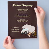 Verhuisbedrijf Flyer (Hand)