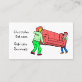 Verhuisbedrijf Visitekaartje (Voorkant)