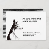 Verhuisbericht kaart (Voorkant / Achterkant)