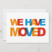 Verhuisbericht Kaarten (Voorkant)