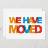 Verhuisbericht Kaarten (Voorkant / Achterkant)