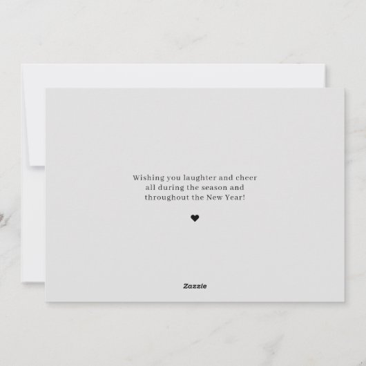 Verhuisbericht Kerstkaart Simply Home (Achterkant)