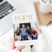 Verhuisbericht Kerstkaart voor vakantiehuis