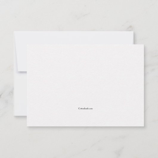 Verhuisbericht met poes aankondiging (Achterkant)