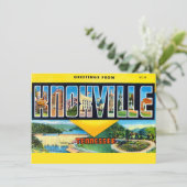 Verhuisbericht uit Knoxville TN (Staand voorkant)