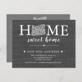 Verhuisbericht van de staat OREGON per ansichtkaar Aankondigingskaart (Voorkant / Achterkant)