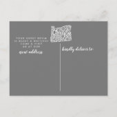 Verhuisbericht van de staat OREGON per ansichtkaar Aankondigingskaart (Achterkant)