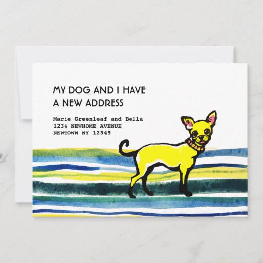 Verhuisberichtkaart Aankondiging (Voorkant)