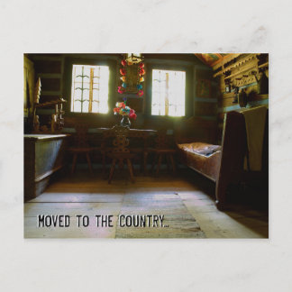 Verhuisd naar het land | Grappige adreswijziging Aankondigingskaart