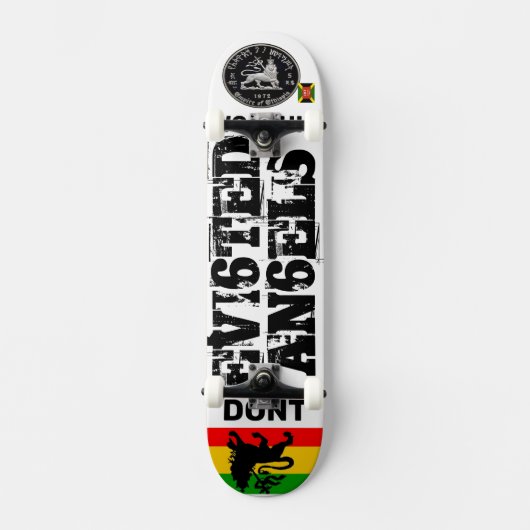 VERHUISDE ENGELEN Skateboard (Voorkant)