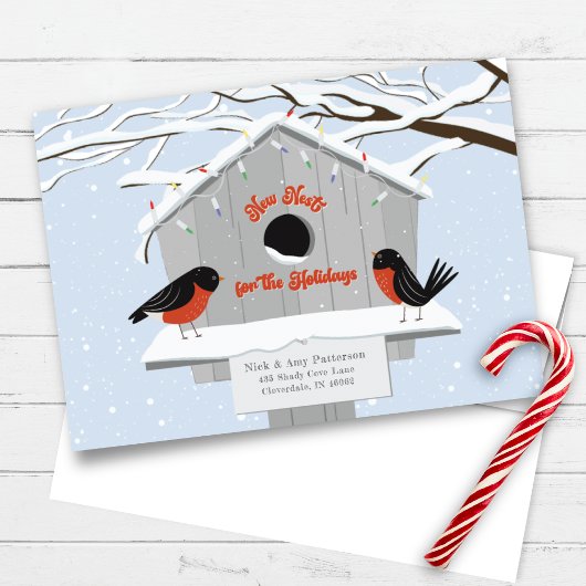 Verhuisvakantie Feestdagenkaart