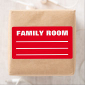 Verhuisverpakkingen Organiseren Labels - Familieka (Insitu)