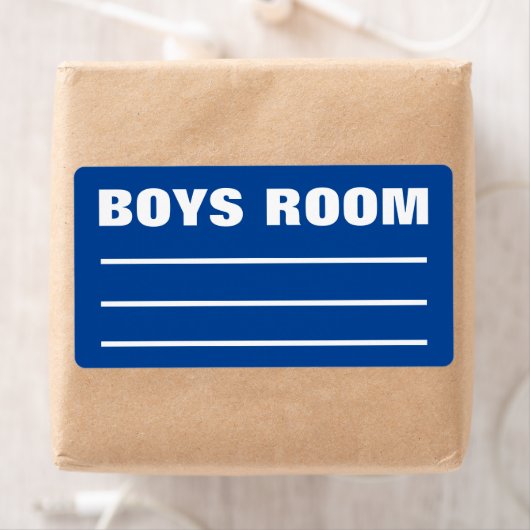 Verhuisverpakkingen Organiseren Labels - Jongens S (Insitu)