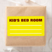 Verhuisverpakkingen Organiseren Labels - Kinderkam (Insitu)