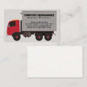 verhuiswagen | bedrijfsvoertuig visitekaartje (Voorkant / Achterkant)