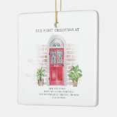 Verhuizen Adres Vakantie Adres Veranderen van Kers Keramisch Ornament (Links)