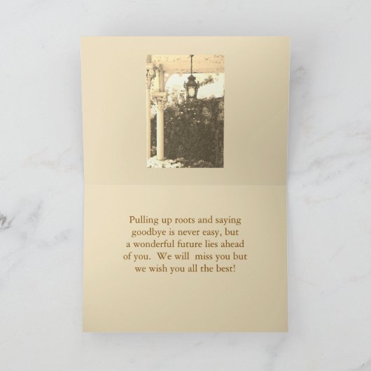 VERHUIZEN + CITTAAT OVER WEGGAAN KAART (Binnen)