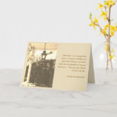 VERHUIZEN + CITTAAT OVER WEGGAAN KAART (Gele Bloem)