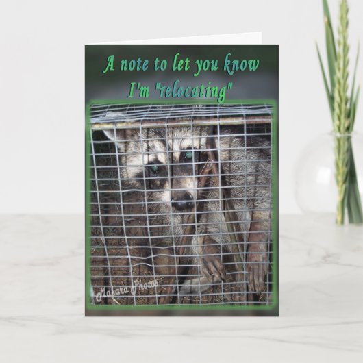 Verhuizen? grote kaart-wijziging van uw woorden bi kaart (Voorkant)