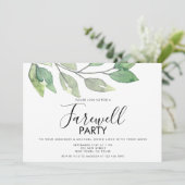 Verhuizen Huis Afscheidsfeest Uitnodiging (Staand voorkant)