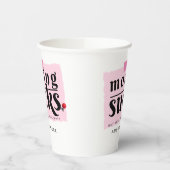 Verhuizen is klote! Modern Grappig Afscheid Goed B Papieren Bekers (Links)