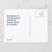 Verhuizen naar Arizona  adreswijziging Aankondigingskaart (Achterkant)