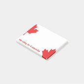 Verhuizen naar Canada Post-it Notes – Schattige Ma (Schuin)