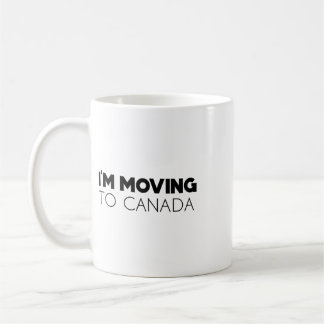 Verhuizen naar Canada Trump T-shirt- Mannen Koffiemok