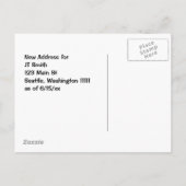 Verhuizen naar de  kaart van Washington (Achterkant)