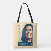 VERHUIZEN NAAR KAMALA HARRIS 2024 Tas (Achterkant)