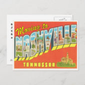 Verhuizen naar Nashville Tenn adreswijziging Aankondigingskaart (Voorkant / Achterkant)