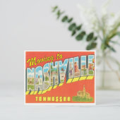 Verhuizen naar Nashville Tenn adreswijziging Aankondigingskaart (Staand voorkant)