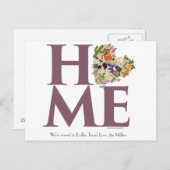 Verhuizen naar Texaans Briefkaart (Voorkant / Achterkant)