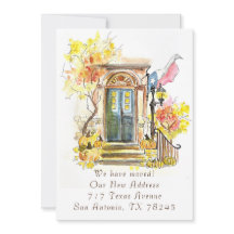 Verhuizen naar Texas aankondiging