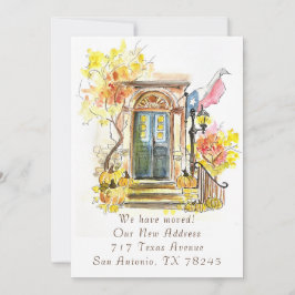 Verhuizen naar Texas aankondiging