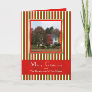 Verhuizing Adreswijziging Foto Kerst Kaart