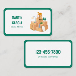 verhuizing visitekaartje