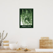 verhullen en bedriegen poster (Keuken)