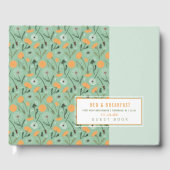 Verhuur Gastenboek Paardebloem Sinaasappel Bloemen (Voorkant)