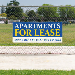 Verhuur lease bedrijf te huur signage banner